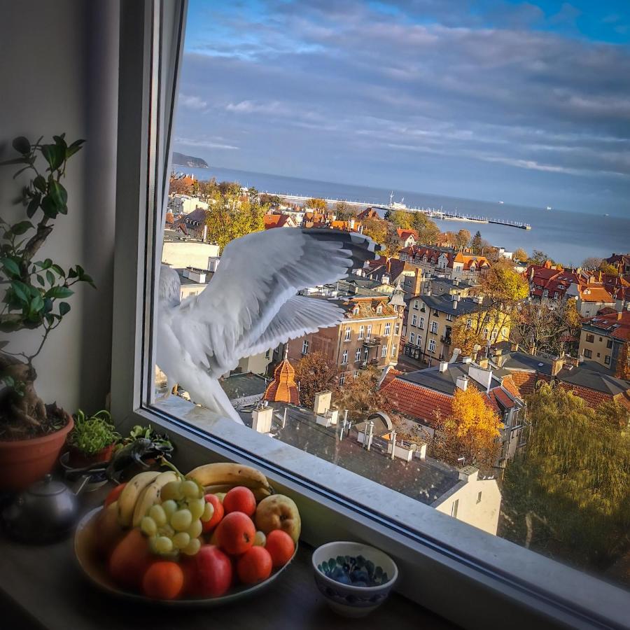 Pokoje Przy Plazy Z Widokiem Na Morze Sopot Buitenkant foto