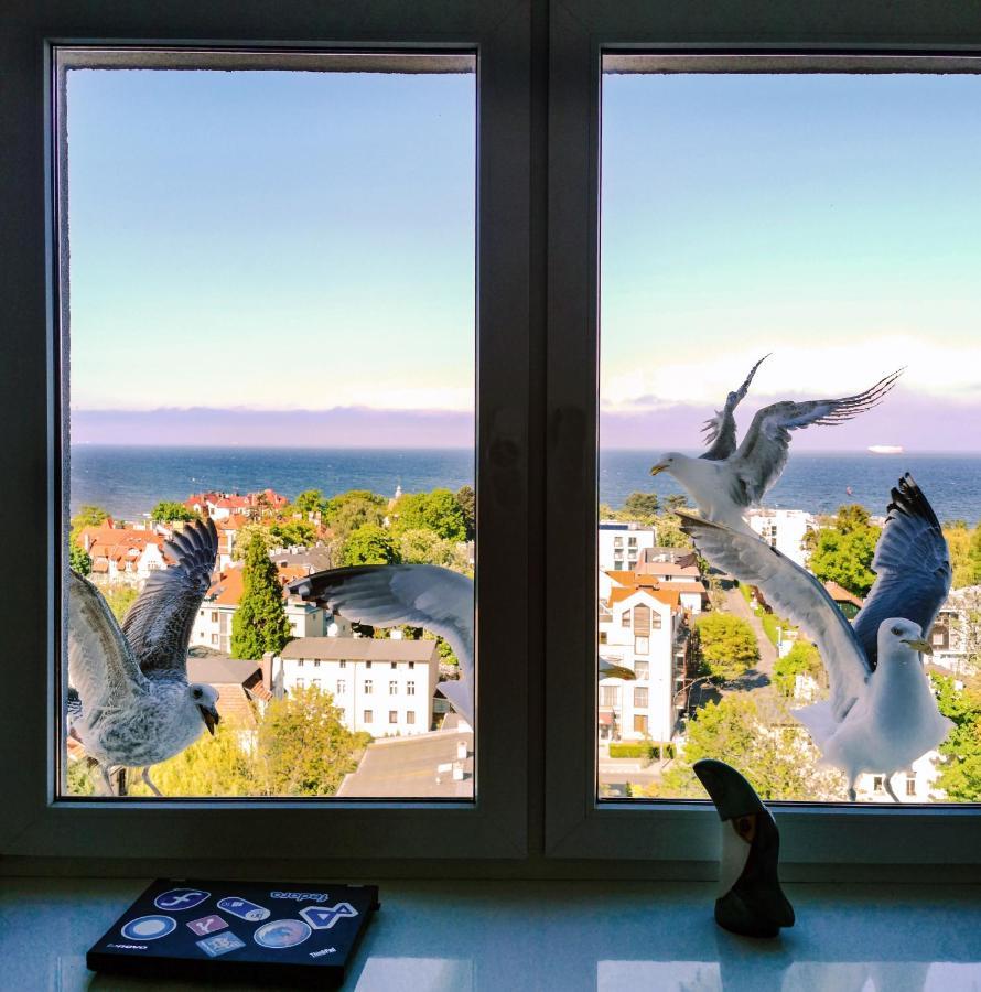 Pokoje Przy Plazy Z Widokiem Na Morze Sopot Buitenkant foto