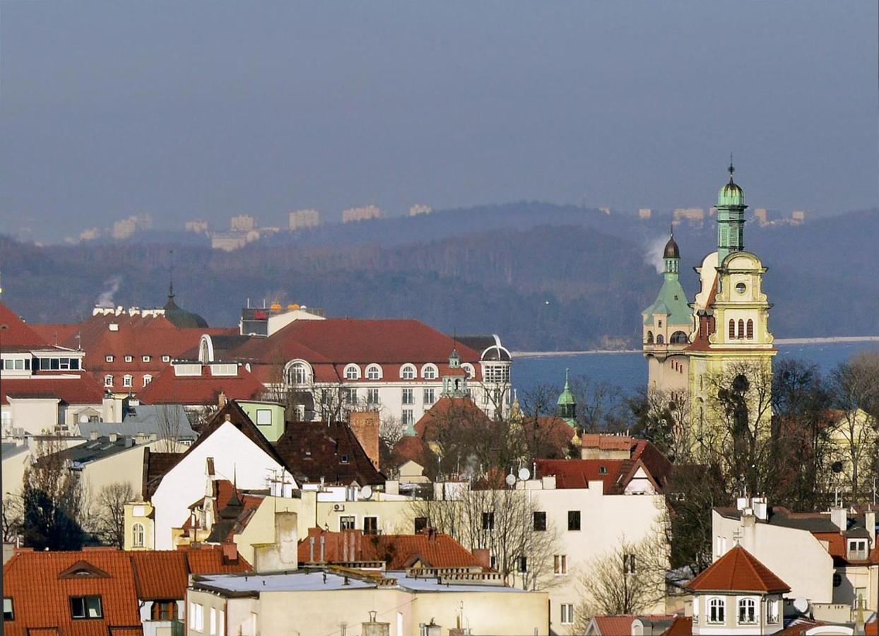Pokoje Przy Plazy Z Widokiem Na Morze Sopot Buitenkant foto
