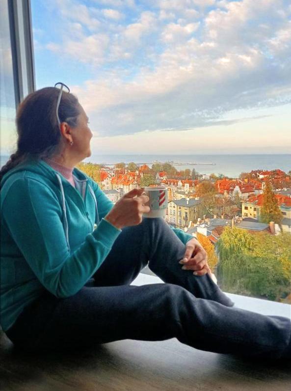 Pokoje Przy Plazy Z Widokiem Na Morze Sopot Buitenkant foto