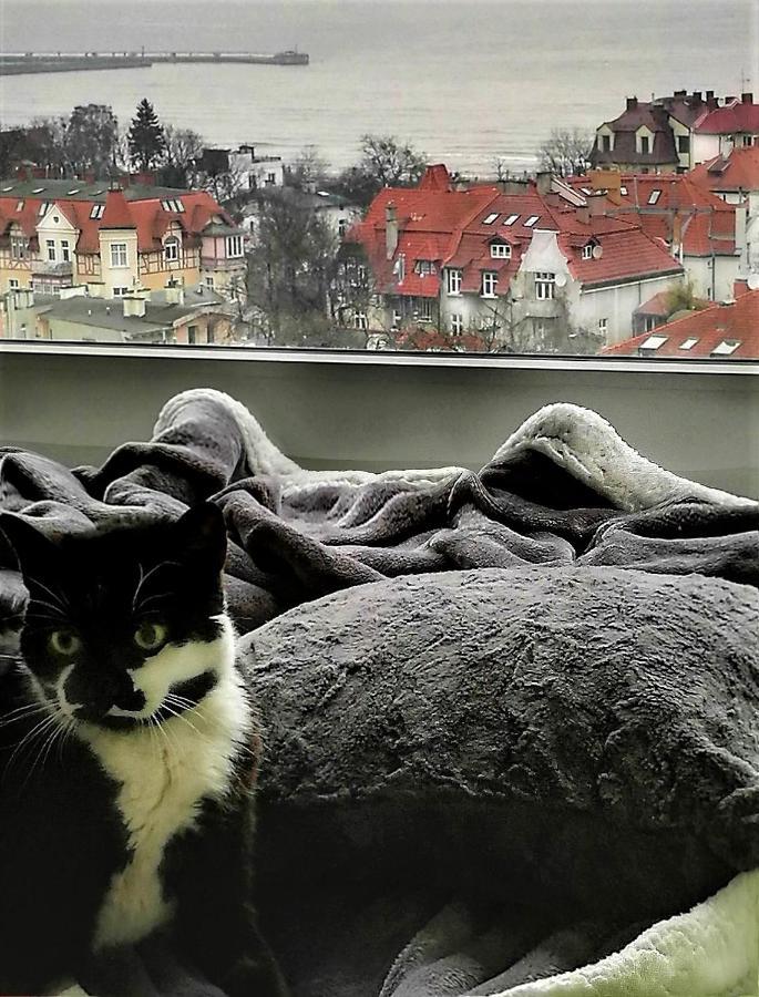 Pokoje Przy Plazy Z Widokiem Na Morze Sopot Buitenkant foto