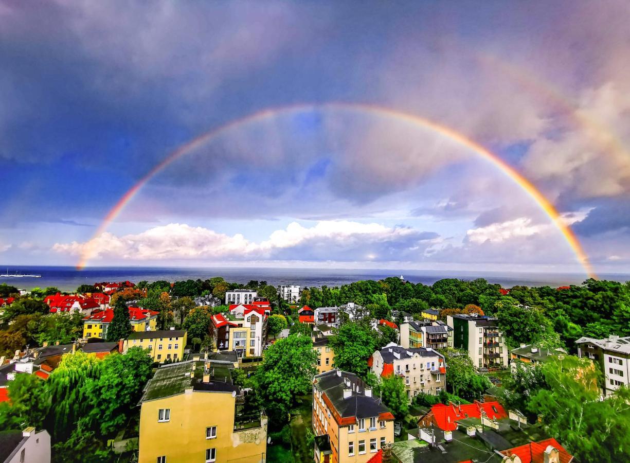 Pokoje Przy Plazy Z Widokiem Na Morze Sopot Buitenkant foto