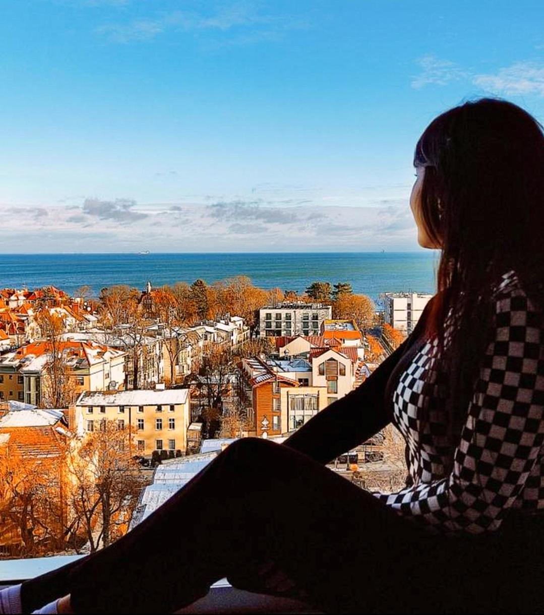 Pokoje Przy Plazy Z Widokiem Na Morze Sopot Buitenkant foto