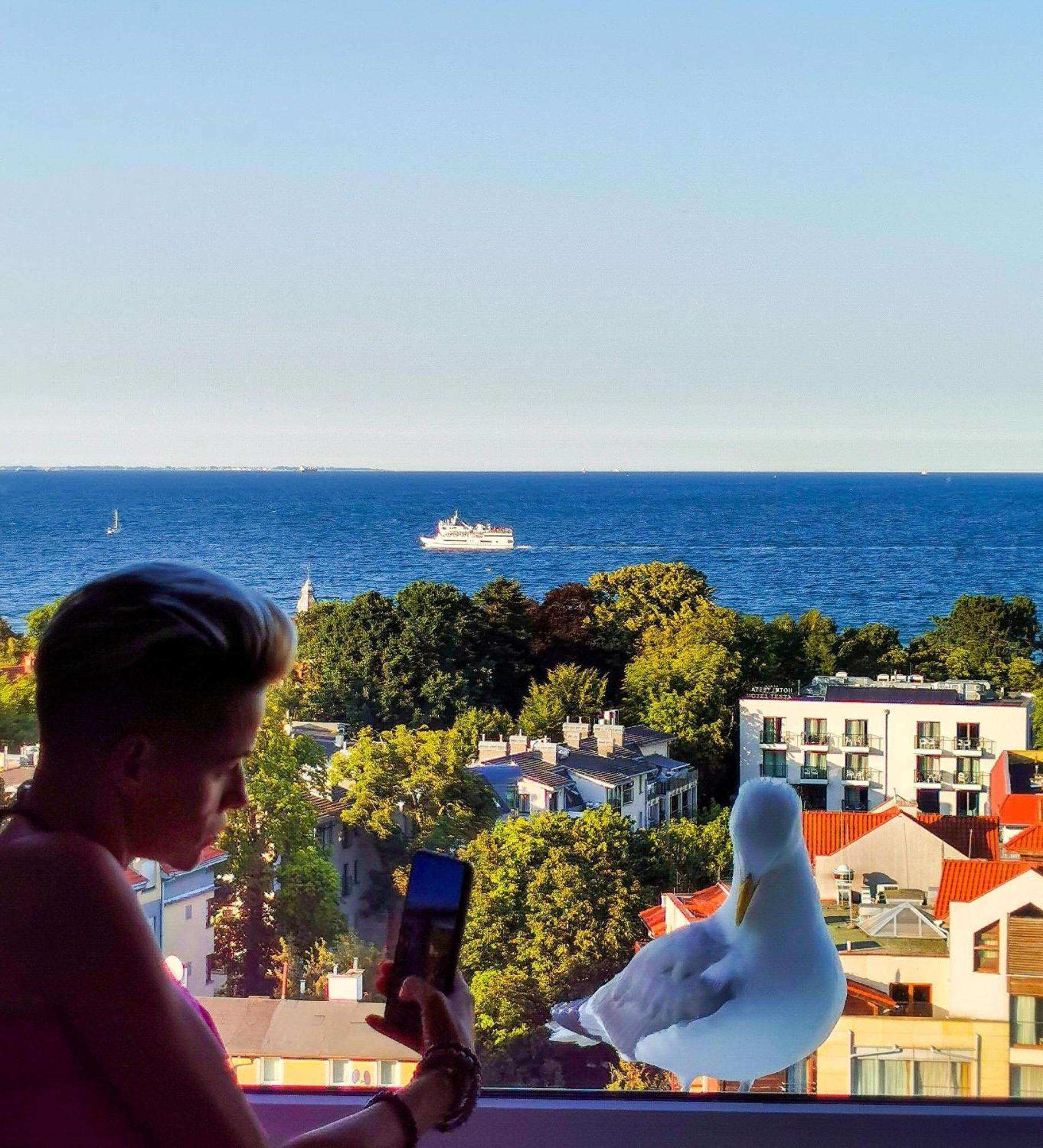 Pokoje Przy Plazy Z Widokiem Na Morze Sopot Buitenkant foto